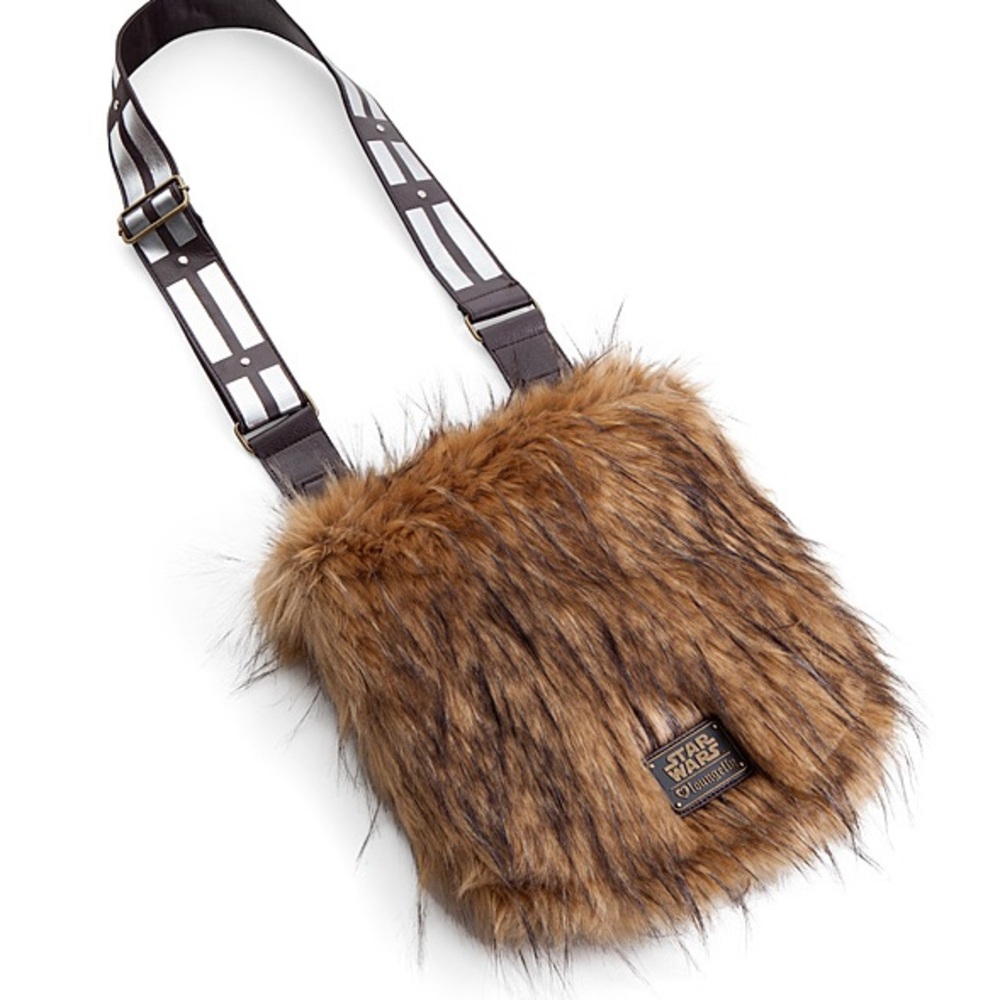 Star Wars Chewbacca Faux Fur Crossbody Bag